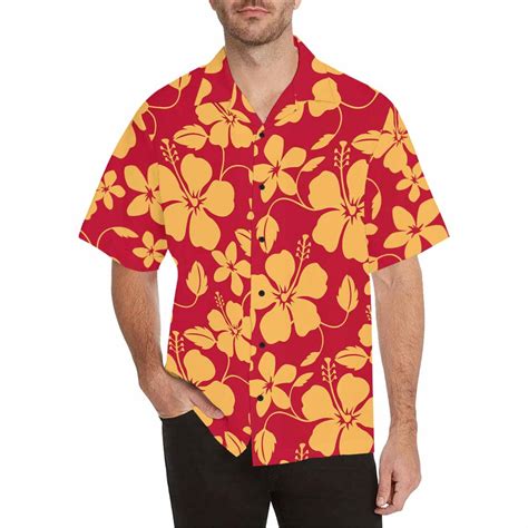 hawaiian shirt with custom pictures.